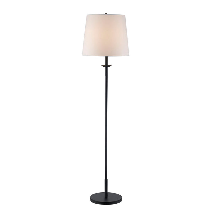 Trans Globe Imports - RTL-9210 BK - One Light Floor Lamp - Black