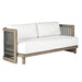 Arteriors - FFS07 - Outdoor Sofa - Emoto - Pearl/Aged Bronze