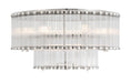 Eurofase - 49169-027 - Nine Light Flush Mount - Glasbury - Polished Nickel