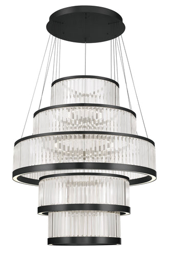 Empra LED Chandelier Matte Black