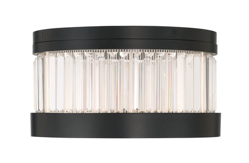 Empra LED Flush Mount Matte Black