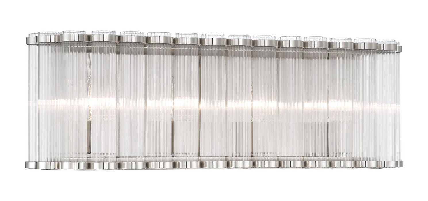 Eurofase - 50042-029 - Four Light Vanity - Glasbury - Polished Nickel