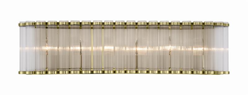 Eurofase - 50043-019 - Six Light Vanity - Glasbury - Gold