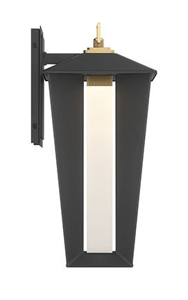 Andson LED Wall Sconce Brass-Sand Black Mix