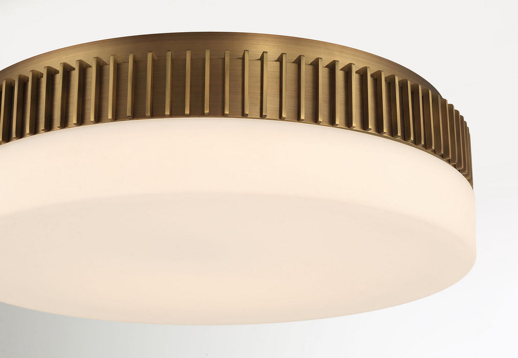 Eurofase - 49914-016 - LED Flush Mount - Purgos - Antique Brass