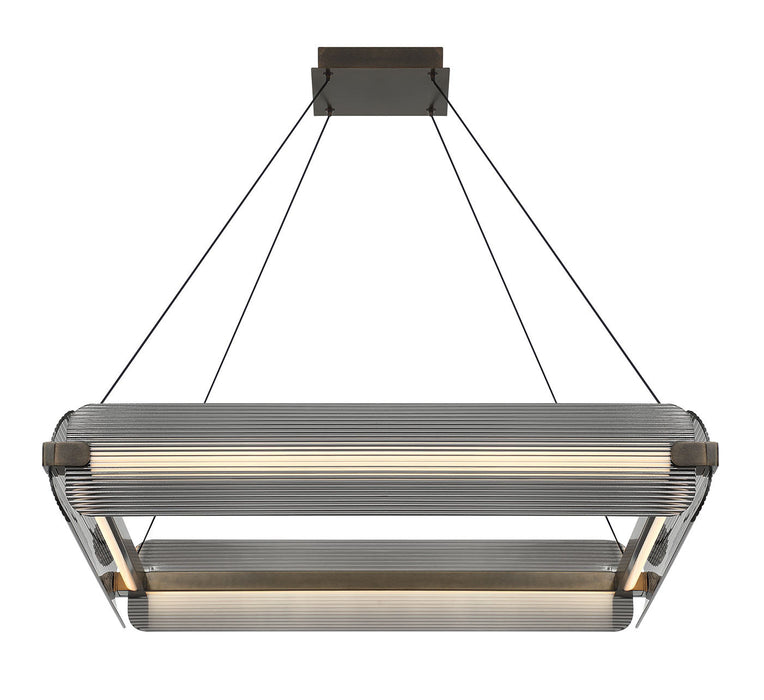 Eurofase - 50053-018 - LED Chandelier - Neoness - Weathered Brass