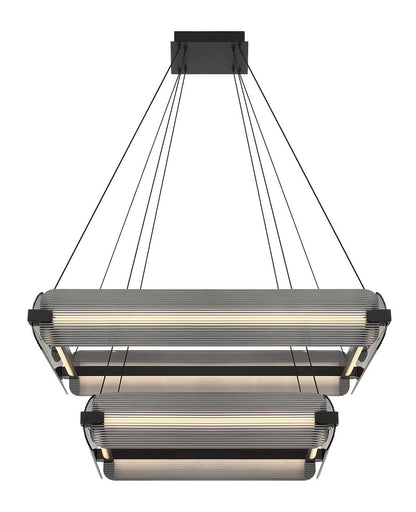 Neoness LED Chandelier Matte Black