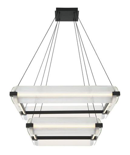 Neoness LED Chandelier Matte Black