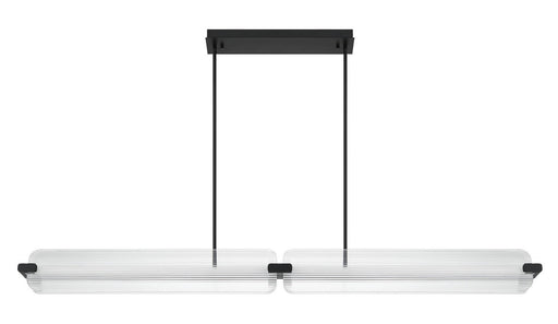 Neoness LED Linear Chandelier Matte Black