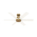 Hunter - 50063 - 52" Ceiling Fan - Kennicott - Luxe Gold