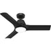 Hunter - 52881 - 44" Ceiling Fan - Aeronaut - Matte Black