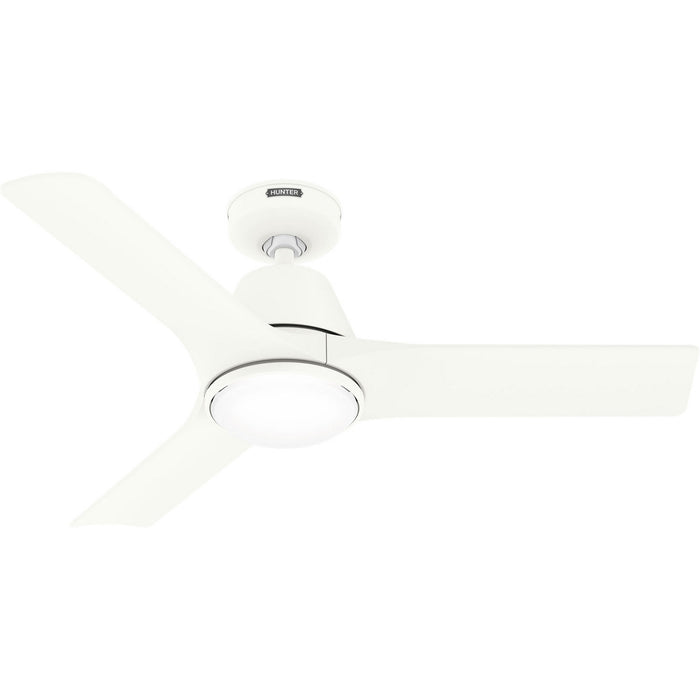 Hunter - 52882 - 44" Ceiling Fan - Aeronaut - Matte White