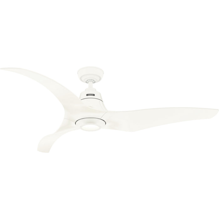 Hunter - 53512 - 60" Ceiling Fan - Arwen - Matte White
