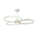 Hunter - 53549 - 42" Ceiling Fan - Zentech - Fresh White