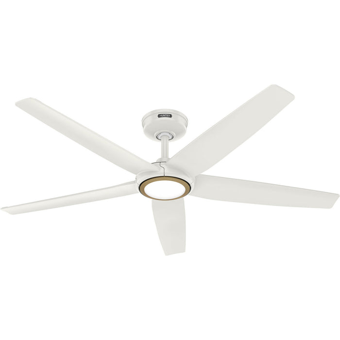 Hunter - 53640 - 52" Ceiling Fan - Zentech - Fresh White