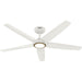 Hunter - 53640 - 52" Ceiling Fan - Zentech - Fresh White