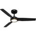 Hunter - 53642 - 44" Ceiling Fan - Zentech - Matte Black