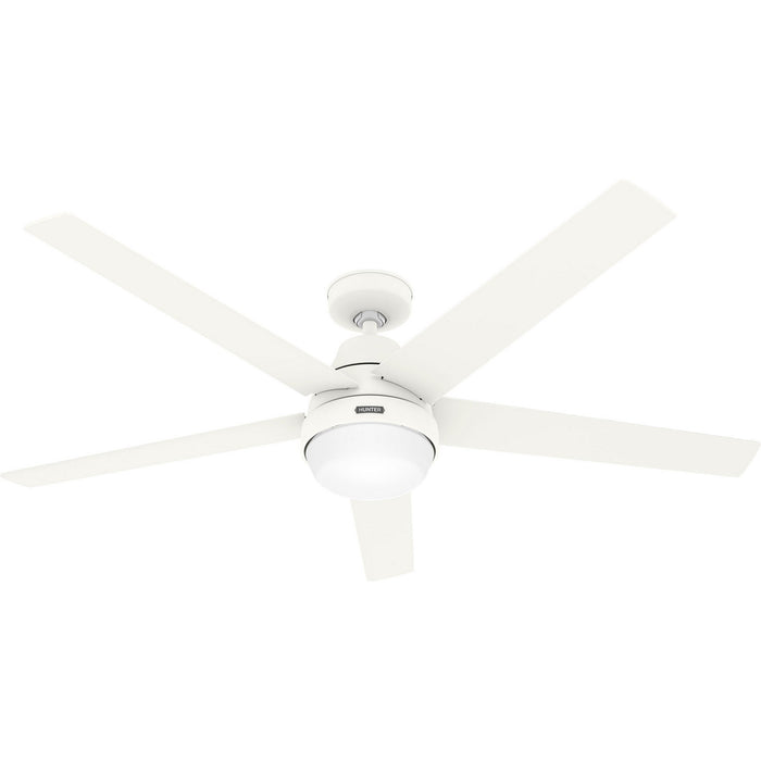 Hunter - 53781 - 60" Ceiling Fan - Aerodyne - Matte White