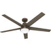 Hunter - 53782 - 60" Ceiling Fan - Aerodyne - Matte Bronze