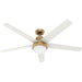 Hunter - 53783 - 60" Ceiling Fan - Aerodyne - Luxe Gold