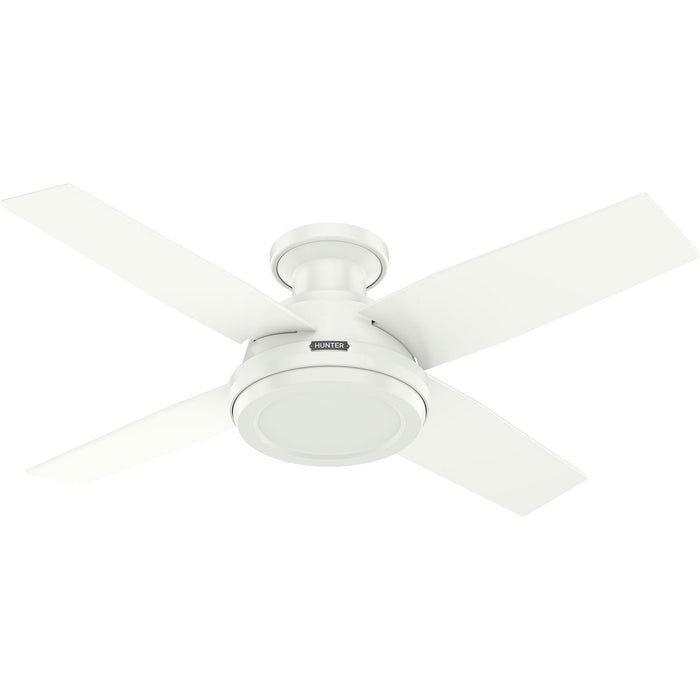 Hunter - 59334 - 44" Ceiling Fan - Dempsey - Fresh White