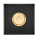 Hinkley - 15085SSB - LED Button Light - Sparta - Dot - Stainless Steel Black