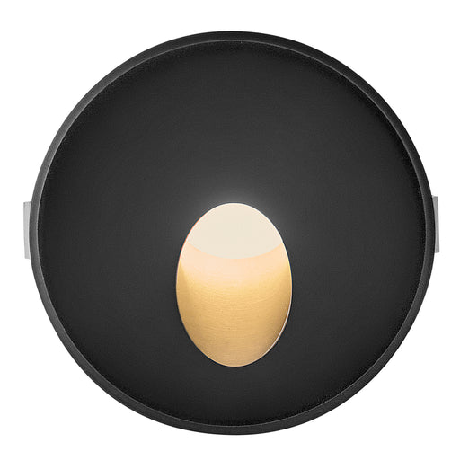 Sparta - Tilt LED Step / Wall Light Stainless Steel Black