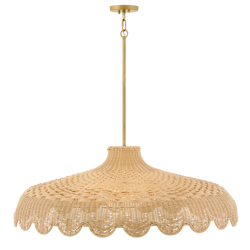 Paloma LED Chandelier Lacquered Brass