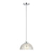 Varaluz - 1070P01MCH - One Light Pendant - Chroman Empire - Chrome
