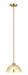 Varaluz - 1070P01MSG - One Light Pendant - Chroman Empire - Satin Gold
