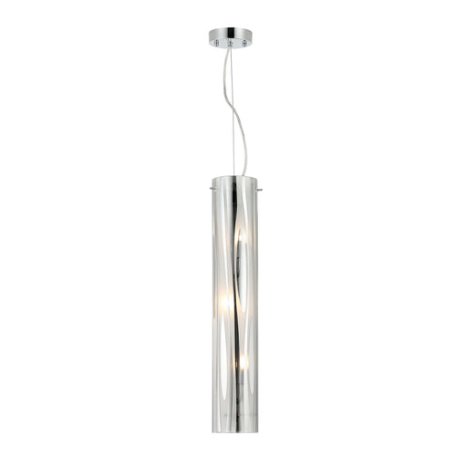 Chroman Empire Three Light Pendant Chrome