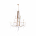 Varaluz - 270C12BK - 12 Light Chandelier - Barcelona - Brass Kisser