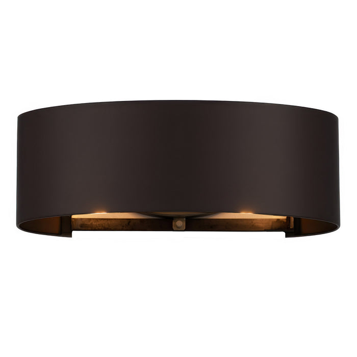 Varaluz - 323B02DBFG - Two Light Bath - Cannery - Dark Bronze / French Gold