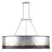 Varaluz - 323N05OG - Five Light Linear Pendant - Cannery - Ombre Galvanized