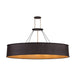 Varaluz - 323N07DBFG - Seven Light Linear Pendant - Cannery - Dark Bronze / French Gold