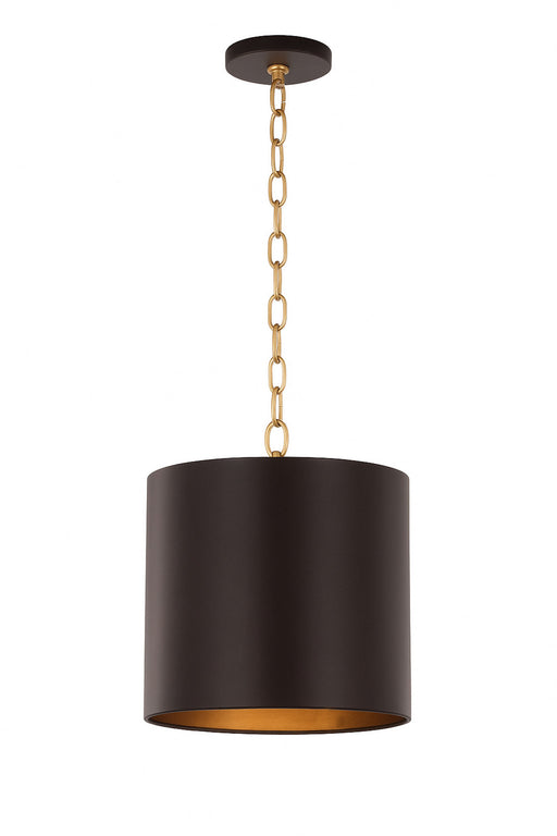 Varaluz - 323P03DBFG - Three Light Pendant - Cannery - Dark Bronze / French Gold