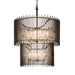 Varaluz - 393C14MBFG - 14 Light Chandelier - Park Row - Matte Black/French Gold