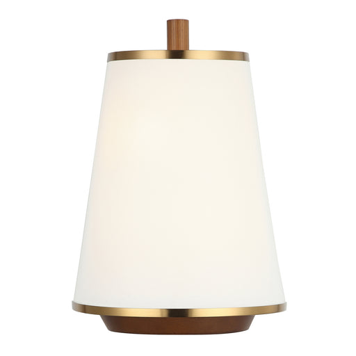 Varaluz - 520W02SBW - Two Light Wall Sconce - Desert Flyer - Satin Brass/Medium Walnut