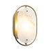Varaluz - 556W01BK - One Light Wall Sconce - Panelist - Brass Kisser