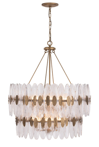 Aurora 14 Light Pendant Havana Gold