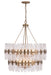 Varaluz - 557P14HG - 14 Light Pendant - Aurora - Havana Gold