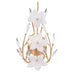 Varaluz - 558W02FG - Two Light Wall Sconce - Petal Court - French Gold