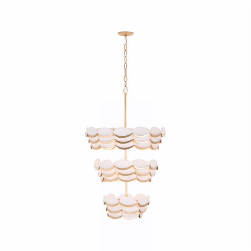 High Tide 11 Light Pendant French Gold