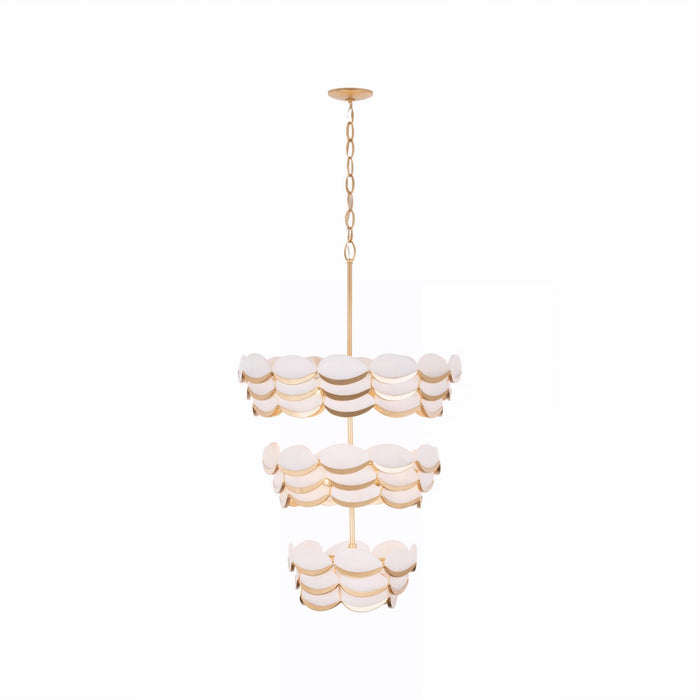 Varaluz - 561P11FG - 11 Light Pendant - High Tide - French Gold
