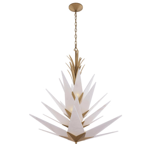 Mojave 12 Light Pendant Havana Gold