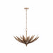 Varaluz - 563P03BK - Three Light Pendant - Zanara - Brass Kisser