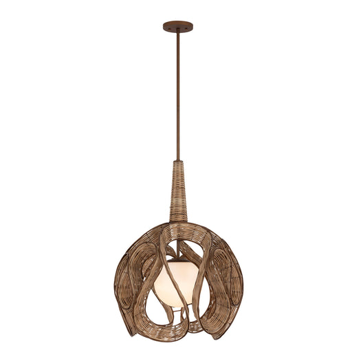 Swaylo One Light Pendant Hammered Ore