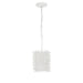 Varaluz - 569M01WH - One Light Pendant - Urchin - White