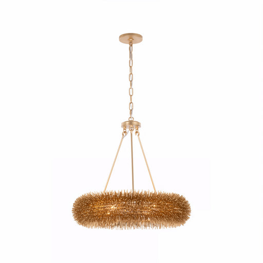 Urchin Six Light Pendant Gold