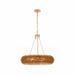 Varaluz - 569P06GO - Six Light Pendant - Urchin - Gold